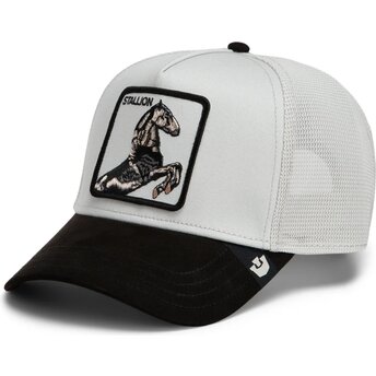 Καπέλα καμπύλη γκρι snapback Suede Stallion Microsuede The Farm Goorin Bros.