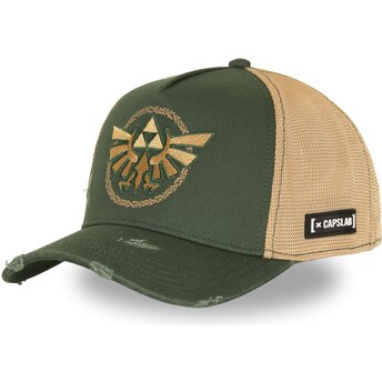 Καπέλα καμπύλη πράσινο snapback CLZEL1 LIN Τριδύναμη The Legend Of Zelda από Capslab