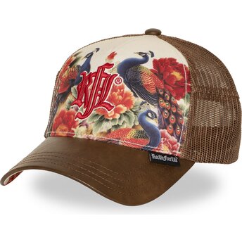 Καπέλα καμπύλη καφέ snapback N°276 Natsu από Rock’nFreeLife