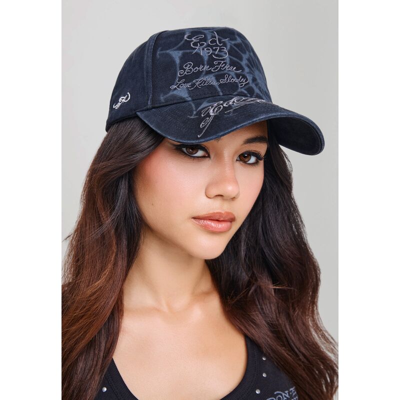snapback-spiderweb-ed-hardy