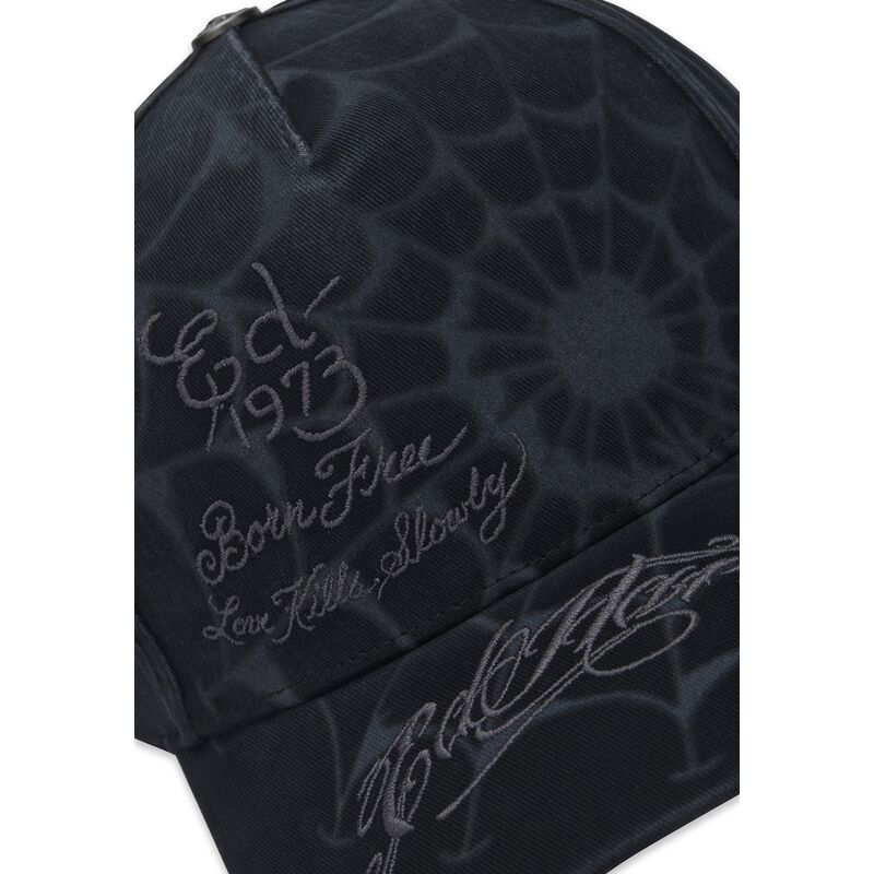 snapback-spiderweb-ed-hardy
