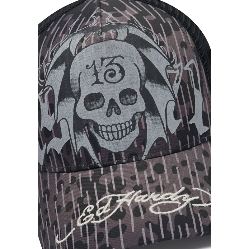 snapback-13-skull-ed-hardy