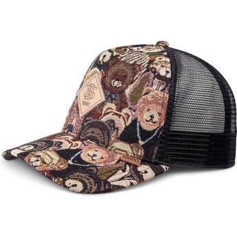 Καπέλα καμπύλη πολύχρωμο snapback HFT Crasy Sofa Bear από Djinns