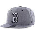 plana-snapback-tejido-vaquero-boston-red-sox-mlb-47-brand