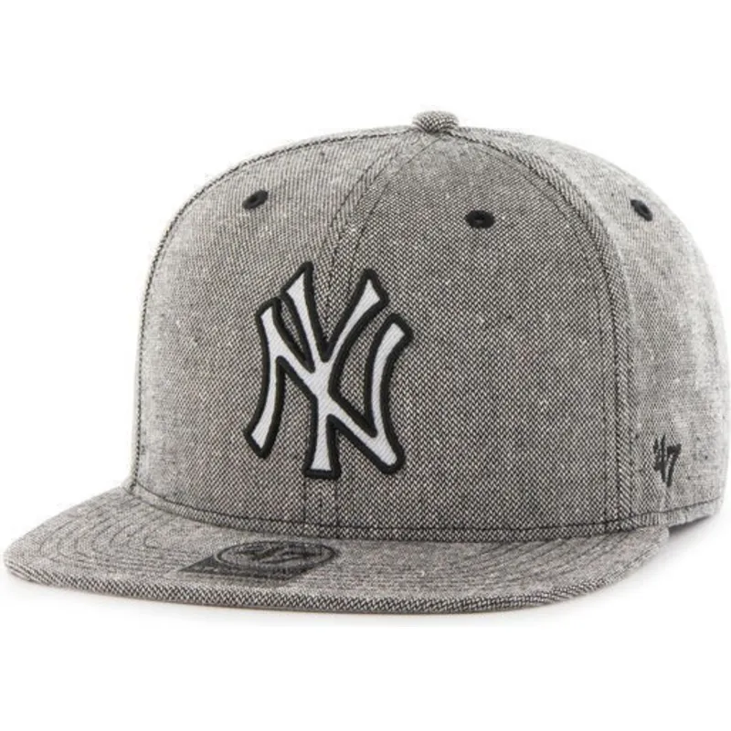 plana-snapback-tejido-vaquero-new-york-yankees-mlb-47-brand plana-snapback-tejido-vaquero-new-york-yankees-mlb-47-brand