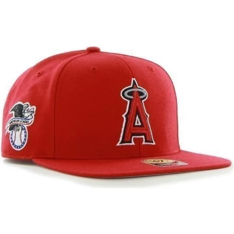 plana-snapback-lisa-lateral-los-angeles-angels-mlb-47-brand