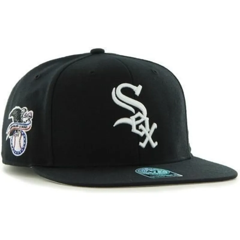plana-snapback-lisa-lateral-chicago-white-sox-mlb-47-brand