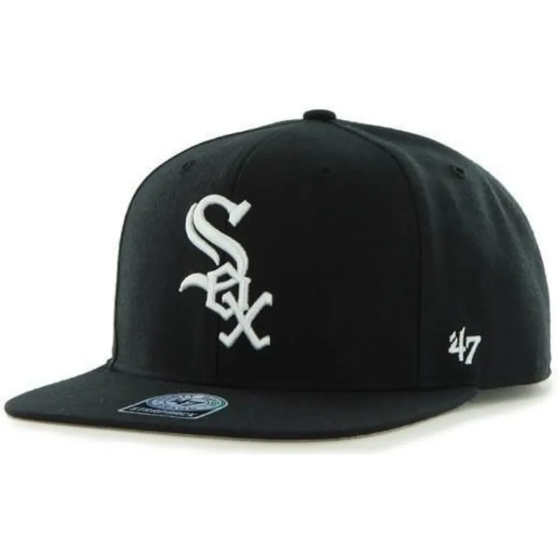 plana-snapback-lisa-lateral-chicago-white-sox-mlb-47-brand