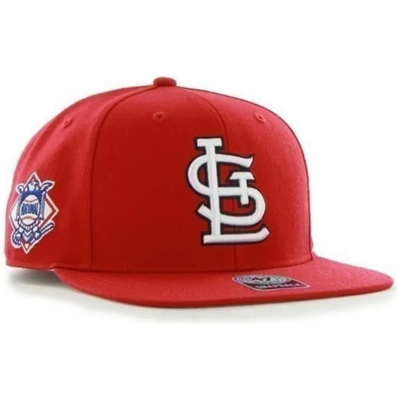 plana-snapback-lisa-lateral-st-louis-cardinals-mlb-47-brand plana-snapback-lisa-lateral-st-louis-cardinals-mlb-47-brand