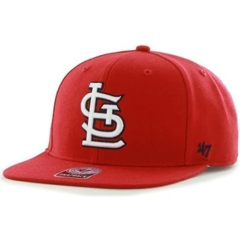 plana-snapback-lisa-lateral-st-louis-cardinals-mlb-47-brand plana-snapback-lisa-lateral-st-louis-cardinals-mlb-47-brand
