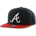 plana-snapback-atlanta-braves-mlb-47-brand