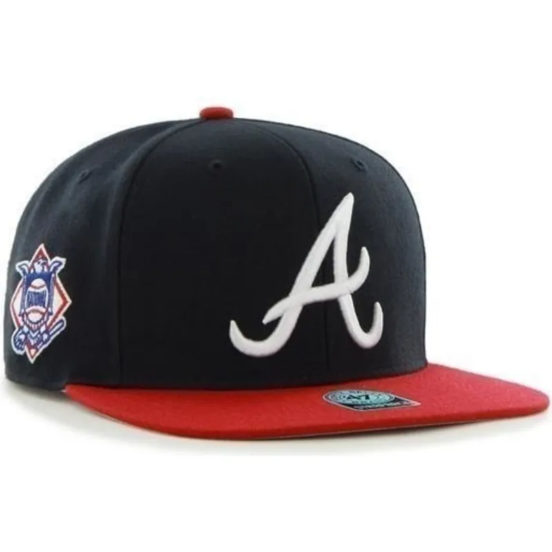 plana-snapback-atlanta-braves-mlb-47-brand