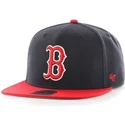plana-snapback-boston-red-sox-mlb-47-brand
