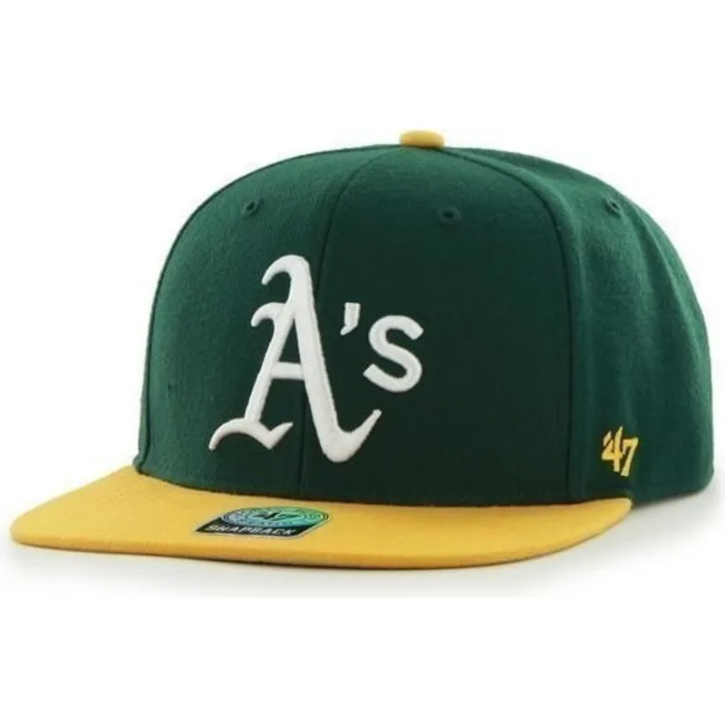 plana-snapback-lisa-lateral-oakland-athletics-mlb-47-brand