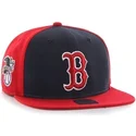 plana-snapback-lisa-lateral-boston-red-sox-mlb-47-brand