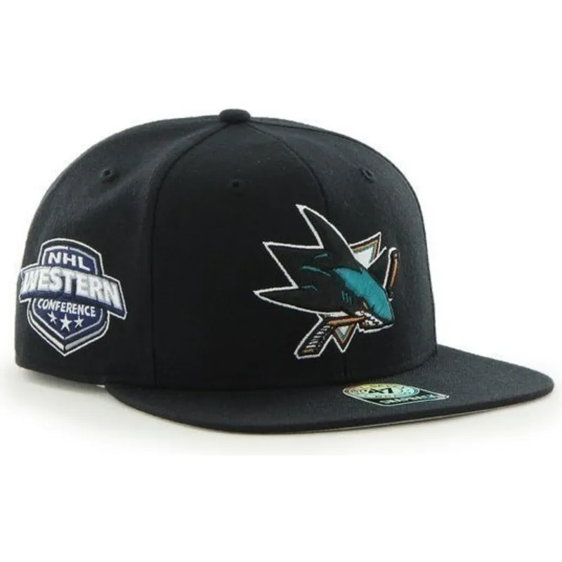 plana-snapback-san-jose-sharks-nhl-47-brand