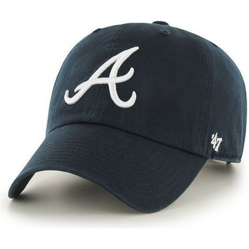 47-brand-curved-brim-front-logo-mlb-atlanta-braves-navy-blue-cap