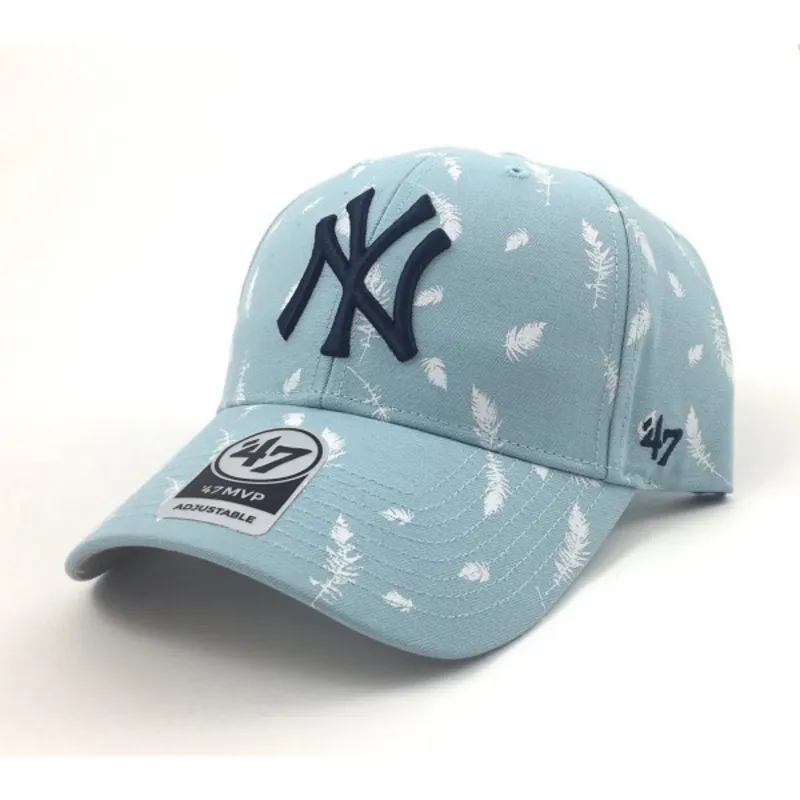 curva-estampado-de-plumas-new-york-yankees-mlb-47-brand curva-estampado-de-plumas-new-york-yankees-mlb-47-brand