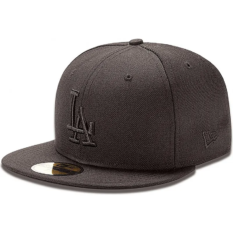 59fifty-black-on-black-los-angeles-dodgers-mlb-new-era
